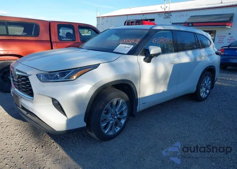 2024 Toyota Highlander Hybrid Limited from USA, damaged, VIN 5TDXBRCH7RS639680